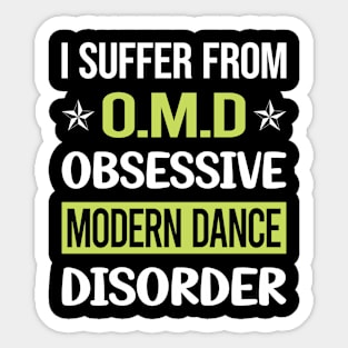 Obsessive Love Modern Dance Sticker